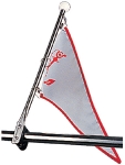 Seadog 3271201 Rail Mount Flag Pole Stainless